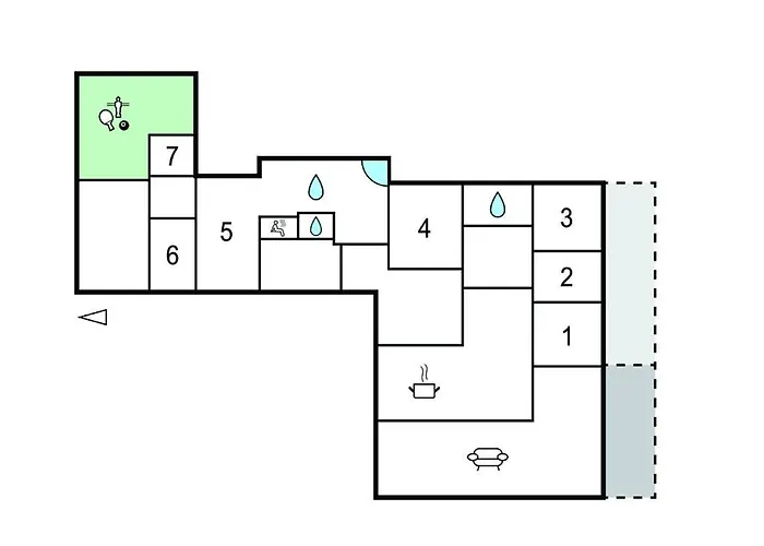 Awesome In Harboore With Sauna Дом отдыха Harboor